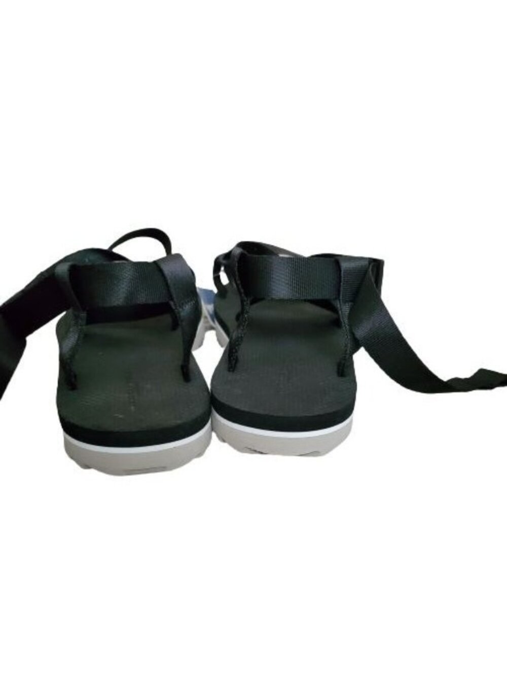 AMERICAN EAGLE OUTFITTERS Unisex Black Back Ankle Strap Sandals Size 9 NWOT - Picture 5 of 11